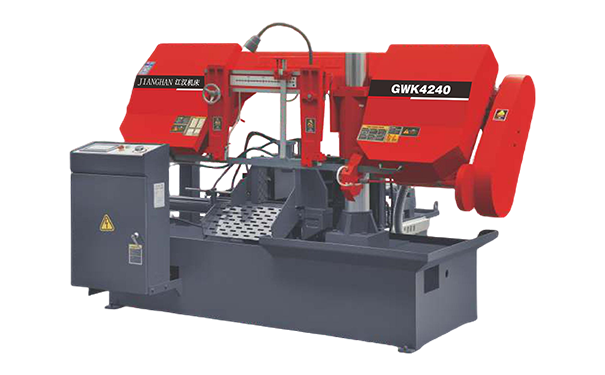 汪场镇GWK4240数控双柱卧式带锯床
