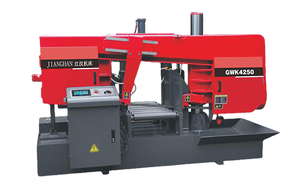 汪场镇GWK4250卧式带锯床（型材专切）