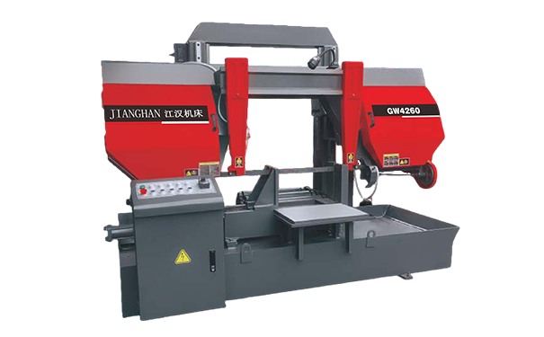 汪场镇GW4260双柱龙门卧式带锯床