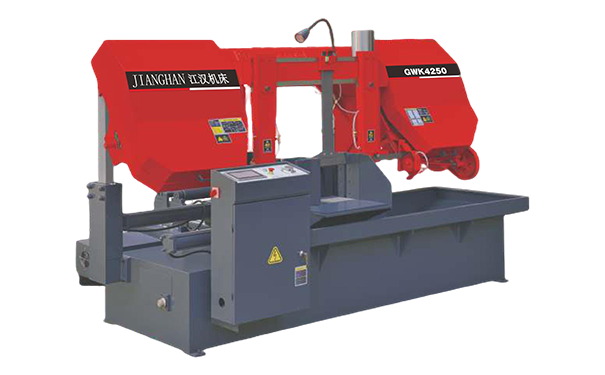 汪场镇GWK4250数控双柱卧式带锯床